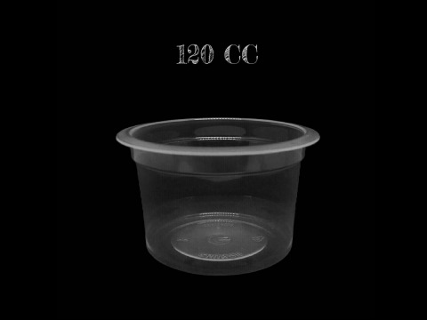 ถ้วยพลาสติกใส 120cc ถ้วยพลาสติกใส 120cc
