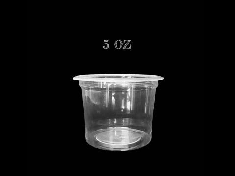 ถ้วยพลาสติกขนาด 5oz ถ้วยพลาสติกขนาด 5oz