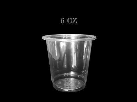 แก้วพลาสติกขนาด 6oz